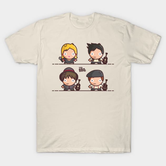 Le Trio BBQ T-Shirt by sylvaindrolet